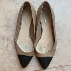 Chanel beige flats (size 36)